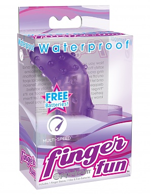 Finger Fun For Him & Her - Waterproof - Purple