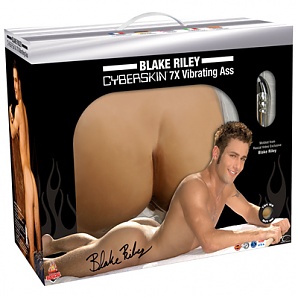 Blake Riley Cyberskin 7x Vibrating Ass