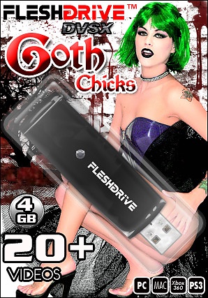 20+ Goth Chicks 4gb usb FLESHDRIVE 20+ Goth Chicks 4gb usb FLESHDRIVE