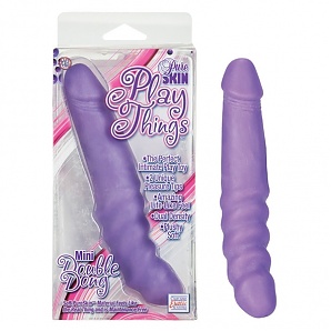 Pure Skin Play Thing Mini Double Dongs - Purple