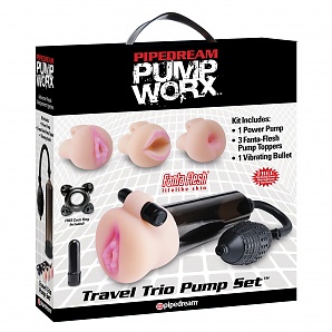 Pump Worx: Travel Trio Set