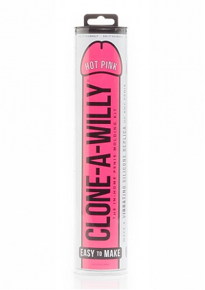 Clone A Willy Kit - Hot Pink Vibrator Dildo