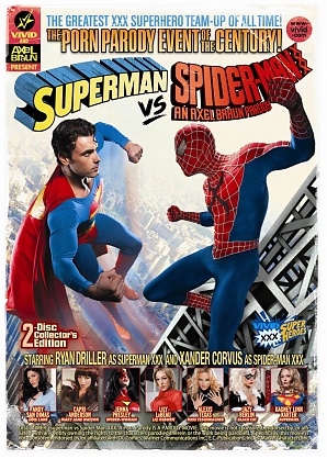 Superman Vs Spider Man XXX : Porn Parody (2 DVD Set) Adult DVD