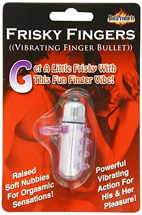 Frisky Fingers Vibrating Finger Bullet - Magenta