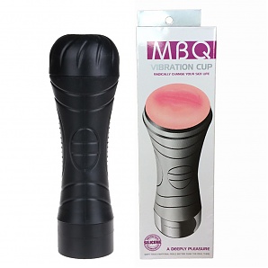 Mbq Vibration Male Masturbator Cup - Vaginal Sex Toy