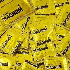 Trojan Magnum Lubricated Latex Condoms Bulk - 10 Pack