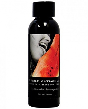 Earthly Body Earthly Body Edible Massage Oil Watermelon 2oz