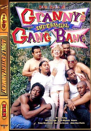 Granny Interracial Gang Bang