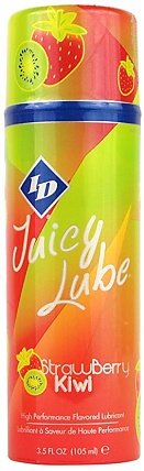 Id Juicy Lube Water Based Lubricant Strawberry Kiwi 3.5 Ounce