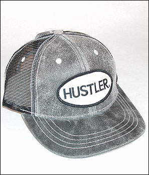 Hustler Hat - Black/White
