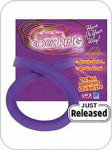 TIE YOUR OWN COCK RING PURPLE