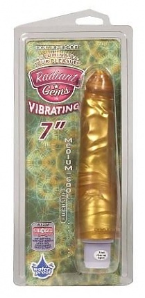Radiant Gems Medium Penis Head Gold