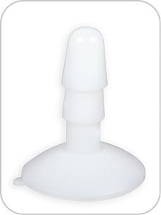 Vac-U-Lock Suction Cup Plug Frosted