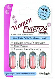 Extenze Womens 4 Pk Pills (112159)