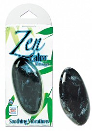 Zen Calm Vibrating Massager - Black Marble (112642)