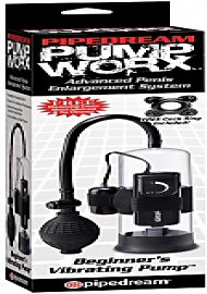 Pump Worx: Beginner's Vibrating Pump - with Cock Ring