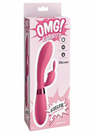 Pipedream Omg! Rabbits Silicone Vibrator #selfie (180141)