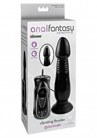 Anal Fantasy Collection Thrusting Vibrator - Black (185168.4)