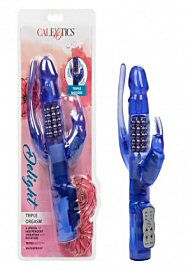 Delight Triple Orgasm Vibrator - Blue (186844.8)