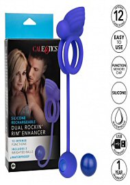 Silicone Rechargeable Dual Rockin' Rim Enhancer (186860.11)