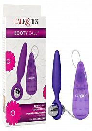 Booty Call Booty Glider Vibrating Butt Plug - Purple (189429.8)