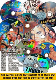 10 Pack Sleeved: Gay Classic 1 (10 DVD Set) (212804.26)