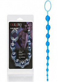 X 10 Beads Graduated Anal Beads 11 Inch Blue (42362.24)