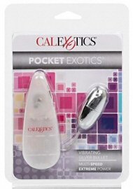 Pocket Exotics Silver Bullet Multispeed 2.1 Inch Silver (44252.47)