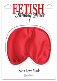 Fetish Fantasy Series Satin Love Mask - Red (72167.4)