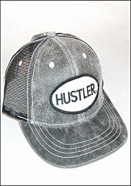 Hustler Hat - Black/white (72976)