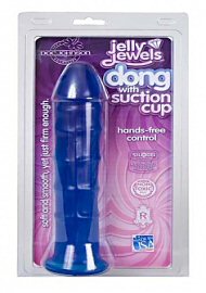 Jelly Dong W/suction Cuo Sapphire (86900)