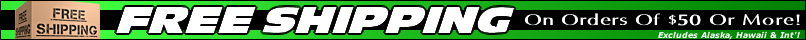Free Shipping On Orders $50 And More